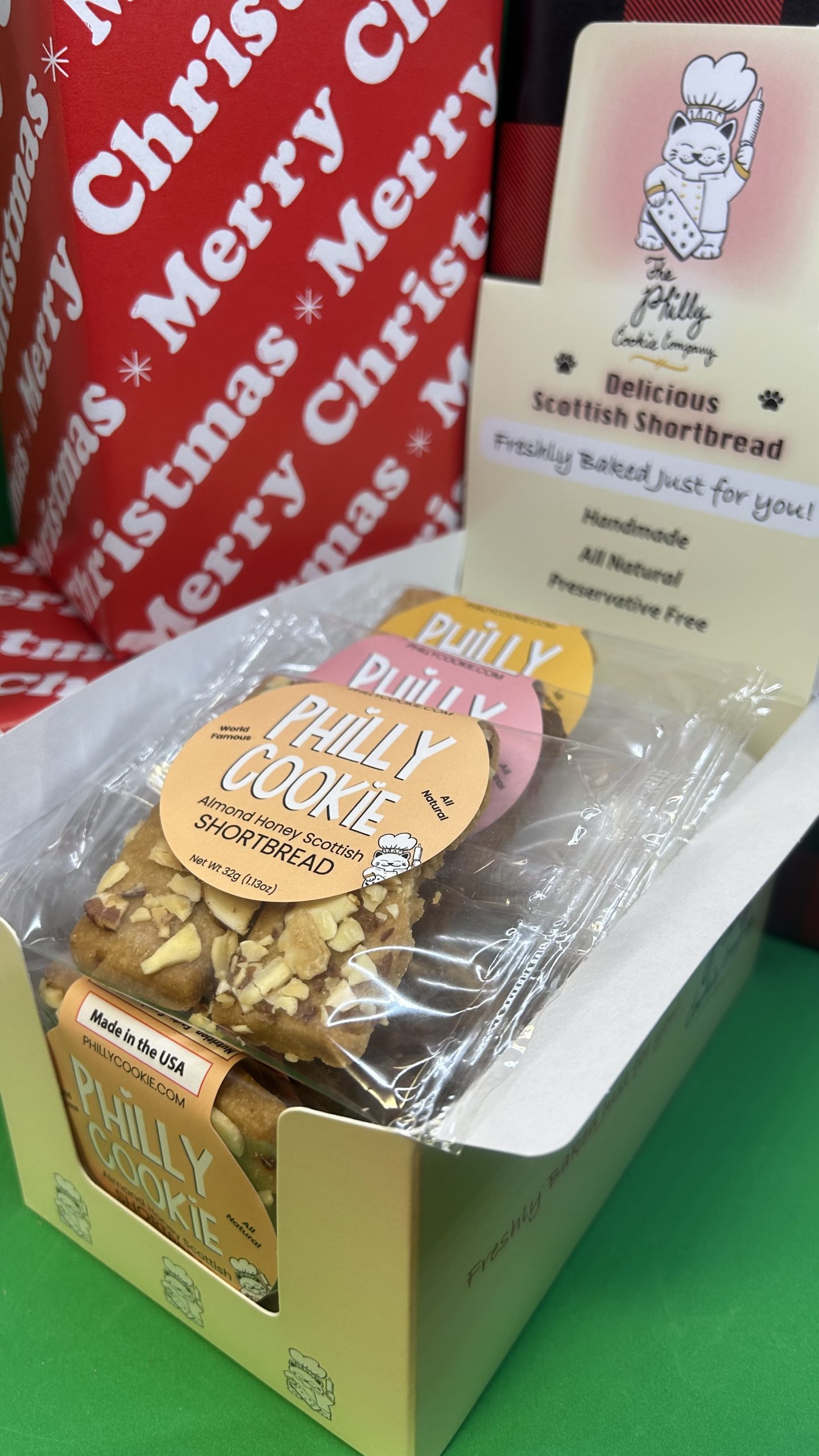 Christmas Gift Box 6 count Philly Cookie Co. Store