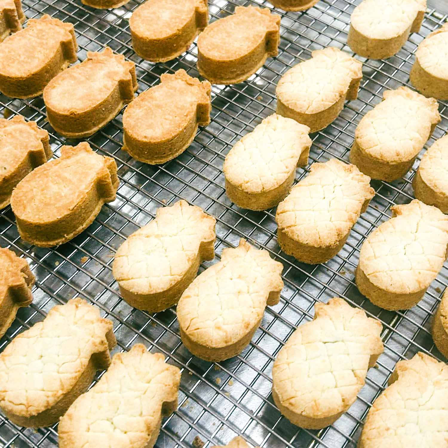 Freshly Baked Pineapple Lavender Shortbread Cakesread-cakes - Philly Cookie Co. Store Freshly Baked Pineapple Lavender Shortbread Cakes